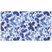 Butterfisch Watercolor Blue Tischdecke (Vorderseite (Horizontal))