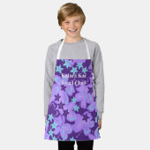 Butterflibiskus Hawaiianischer Hibiskus Butterfly Schürze (Getragen)