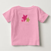 Butterflibiskus Kleinkind-T-Shirts Baby T-shirt (Rückseite)