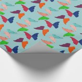 Butterfliegen ~Roll Gift Wrapping Paper CHANGE FAR Geschenkpapier (Ecke)