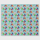 Butterfliegen ~Roll Gift Wrapping Paper CHANGE FAR Geschenkpapier (Flach)