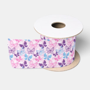 Butterfliegen Satin Ribbon Satinband