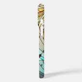 Butterfliegen Stain Glass Pattern Case-Mate iPhone Hülle (Rückseite / Links)