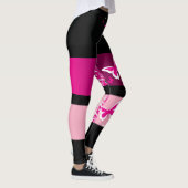 Butterfliegen-Streifen Leggings (Rechts)