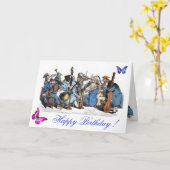 BÜTTERFLIEGEN UND,TIERLANDWIRTSCHAFT ORCHESTRA GEB KARTE (Gelbe Blume)