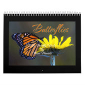 Butterflies 2026 Kalender von Tom Minutolo (Titelbild)