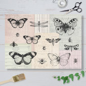 Butterflies and Bugs Seidenpapier