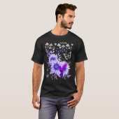Butterflies And Hummingbirds Find The Garden Butte T-Shirt (Vorne ganz)
