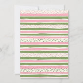 Butterflies and Reptiles Joint Sibling Birthday  Einladung (Rückseite)