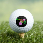 Butterflies and Roses valentine  Golfball (Insitu T-Shirt)
