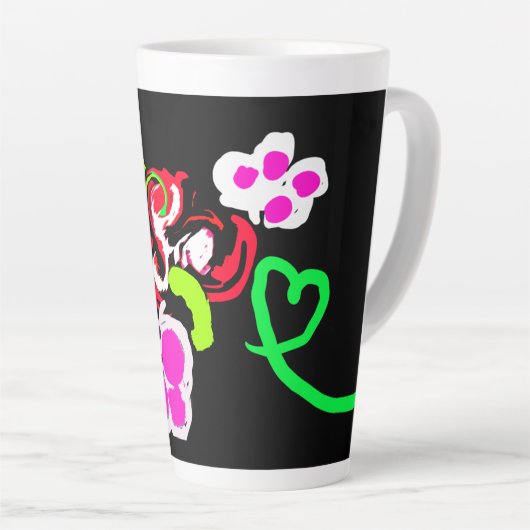 Butterflies and Roses valentine  Milchtasse (Rechte Ecke)