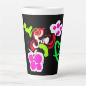 Butterflies and Roses valentine  Milchtasse (Vorderseite)