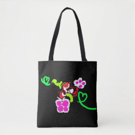 Butterflies and Roses valentine  Tasche