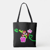 Butterflies and Roses valentine  Tasche (Rückseite)