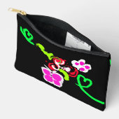 Butterflies and Roses valentine Zubehörtasche (Offen)