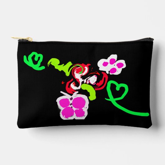 Butterflies and Roses valentine Zubehörtasche (Vorderseite)