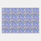 Butterflies Bienen und Bugs - Blumengarten Paisley Geschenkpapier Set (Vorderseite)