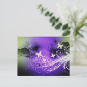 Butterflies Blossom Destiny Zazzle Postkarte (Stehend Vorderseite)