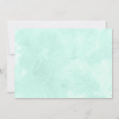 Butterflies Bridal Dusche Einladungen (Rückseite)