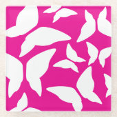 Butterflies Bright Bold eklektische Küche Glasuntersetzer (Vorderseite)