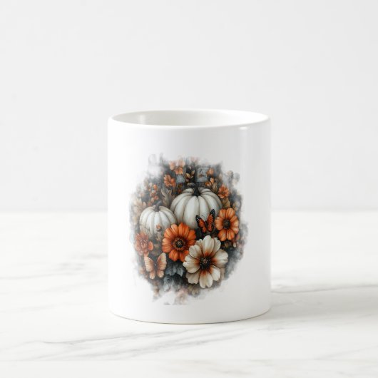 Butterflies Country Pumpkin Kaffeetasse (Mittel)