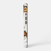 Butterflies & Daisis - Kerngehäuse iPhone 16 Hülle (Linke Seite)