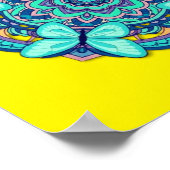 butterflies enjoy the jouney Wood Wall Art Poster (Ecke)