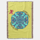 Butterflies Enjoy The Journey Decke (Vorderseite Vertikal)