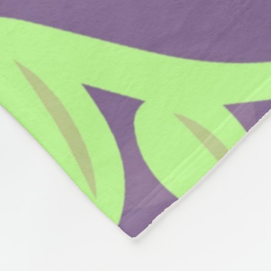 Butterflies Fleece Blanket (Ecke)