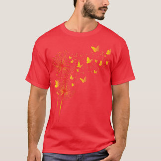 Butterflies FlowersButterfly Lover Entomology T-Shirt