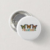 Butterflies Fly High Button (Vorne & Hinten)