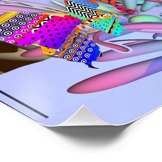 Butterflies Galore Poster (Ecke)