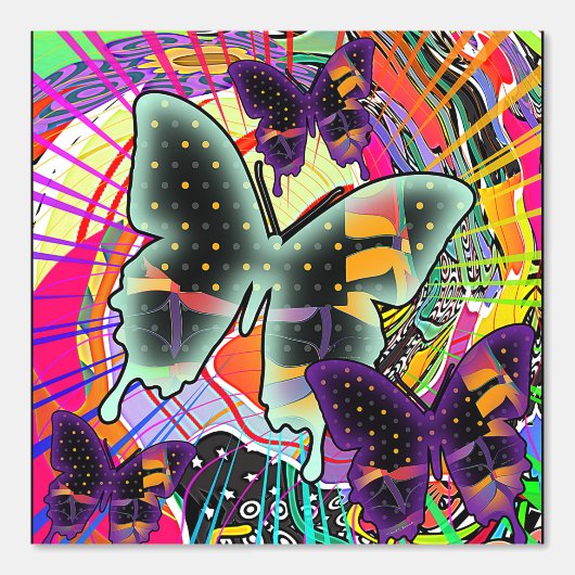 Butterflies Galore Tapete (Vorderseite)