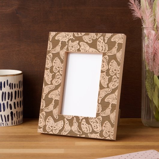 Butterflies Geätzte Rahmen (Linke Ecke)