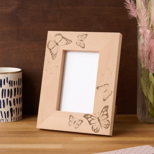 Butterflies Geätzte Rahmen (Linke Ecke)