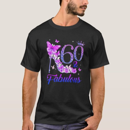 Butterflies High Heels 60 T-Shirt (Vorderseite)