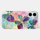 Butterflies iPhone Case (Rückseite (Horizontal))