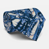 Butterflies Leimmuster Krawatte (Gerollt)