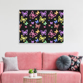 BUTTERFLIES LEINWANDDRUCK (Insitu (Wohnzimmer))