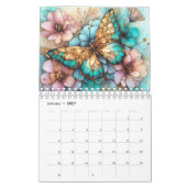 Butterflies-Malzeitalender Kalender (Jan 2027)