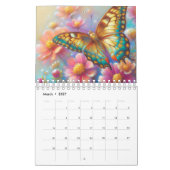 Butterflies-Malzeitalender Kalender (Mär 2027)
