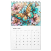 Butterflies-Malzeitalender Kalender (Jan 2027)