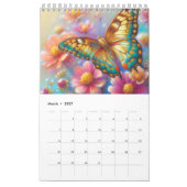 Butterflies-Malzeitalender Kalender (Mär 2027)