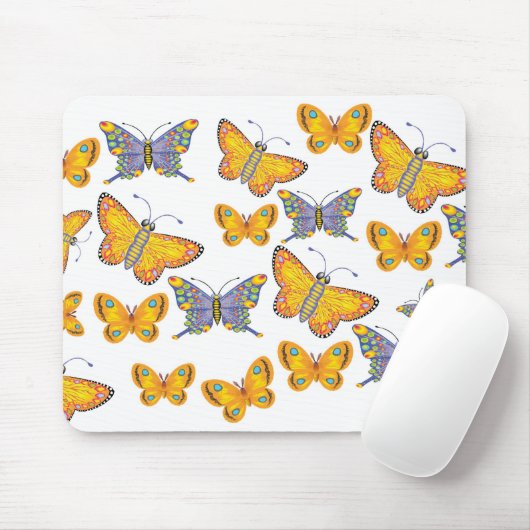Butterflies Mousepad (Mit Mouse)