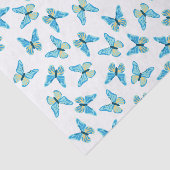 Butterflies Muster Custom Colors Graphic Seidenpapier (Ausschnitt)