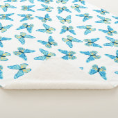Butterflies Muster Custom Colors Graphic Sherpadecke (3/4)