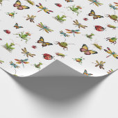 Butterflies n' Bugs Geschenkpapier (Ecke)