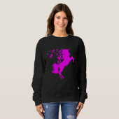 Butterflies N Unicorns Magical Fairies Sweatshirt (Vorne ganz)
