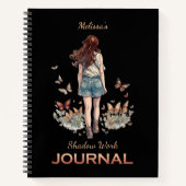 Butterflies Shadow Work Journal Spiral Notebook Notizblock (Vorderseite)