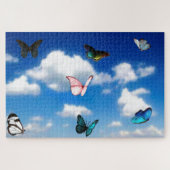 Butterflies Sky Jigsaw Puzzle (Horizontal)